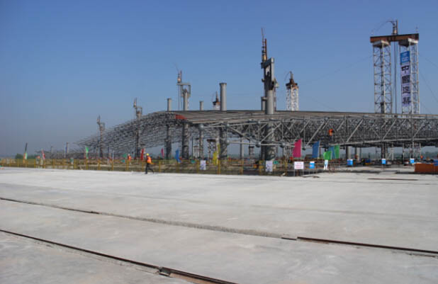 长乐网架顶升施工方案