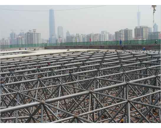 长乐新建铁路干线广州调度网架工程